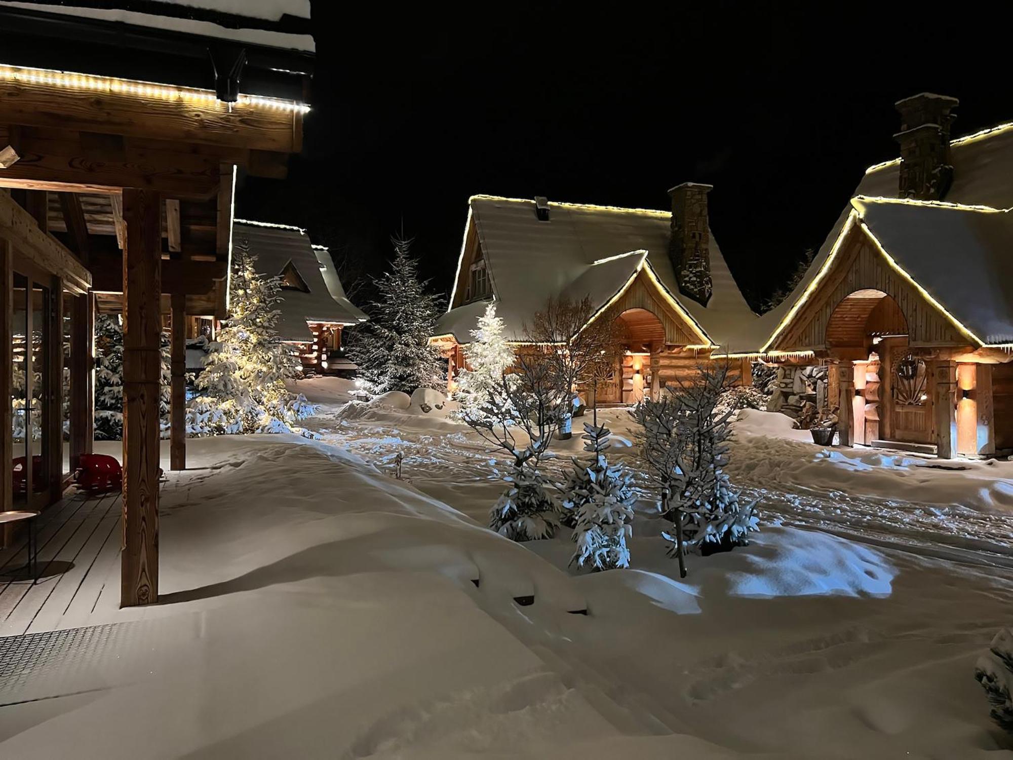 Gorska Osada Lovely Chalets Zakopane Poronin Dış mekan fotoğraf