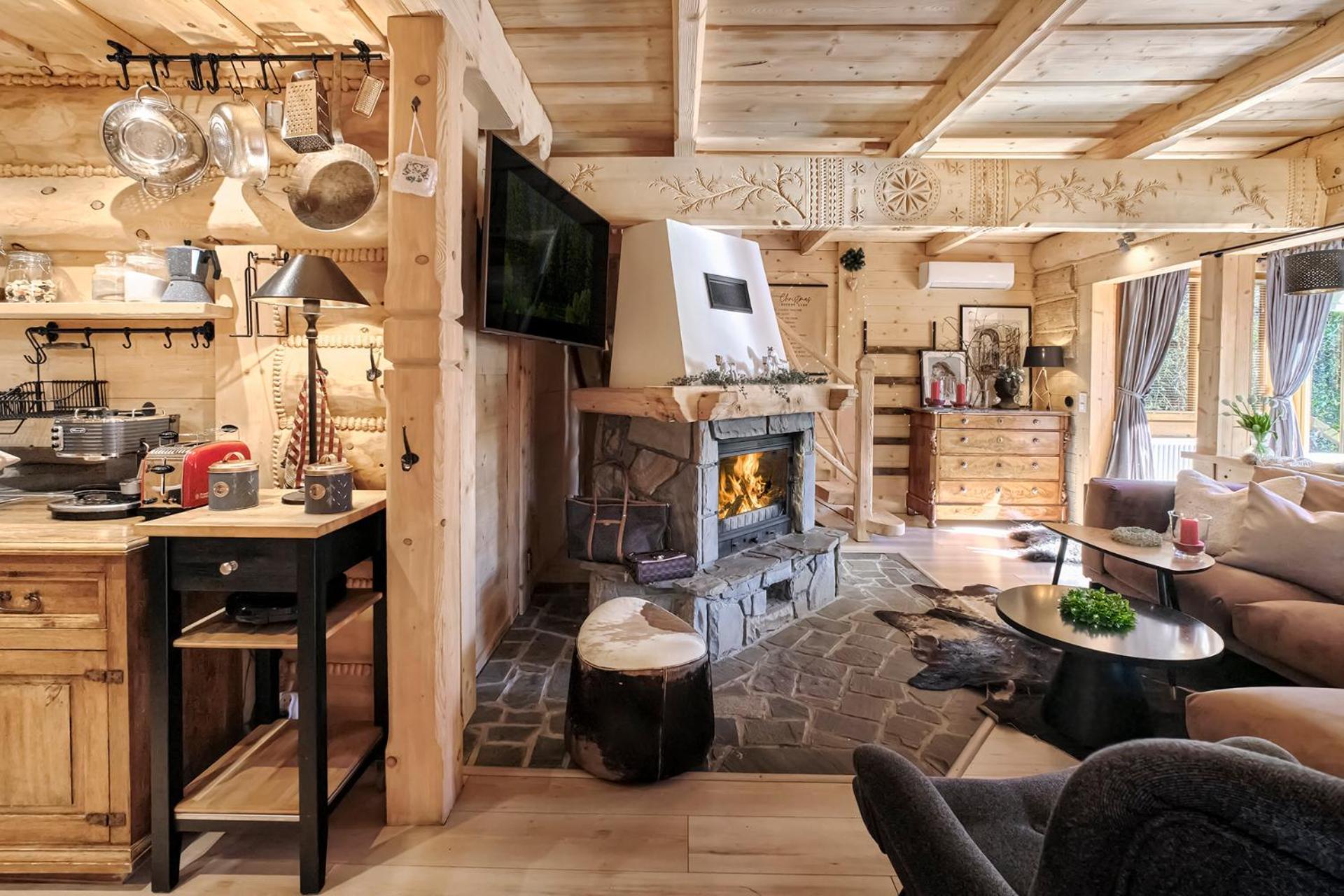 Gorska Osada Lovely Chalets Zakopane Poronin Dış mekan fotoğraf
